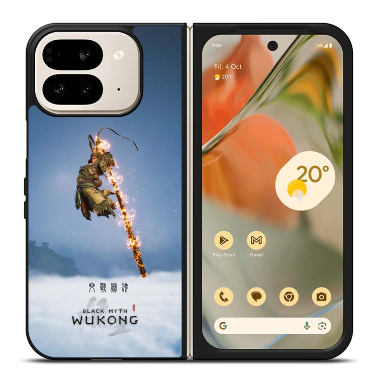 BLACK MYTH WUKONG RPG GAMES Google Pixel 9 Pro Fold Case Cover BLACK MYTH WUKONG RPG GAMES Google Pixel 9 Pro Fold Case Cover