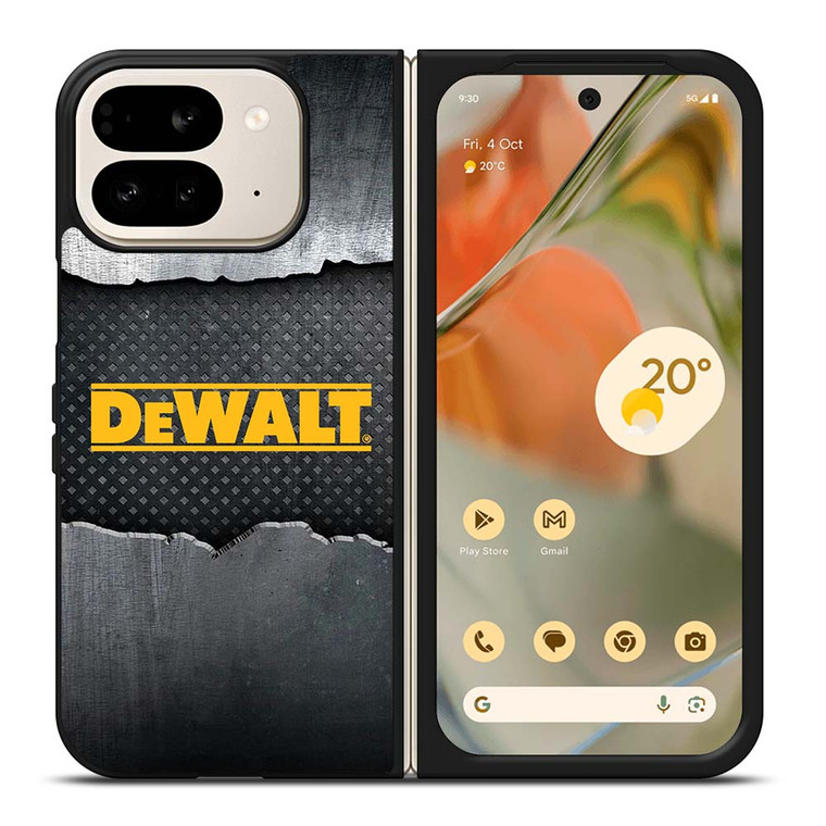 DEWALT TOOLS METAL LOGO Google Pixel 9 Pro Fold Case Cover