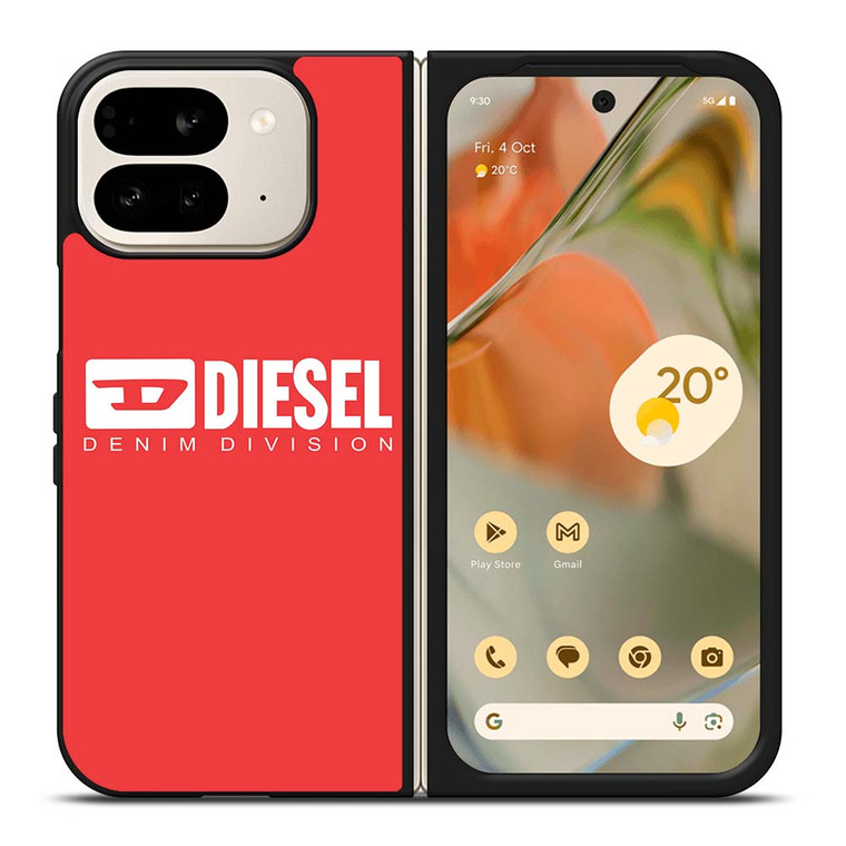 DIESEL LOGO DENIM DIVISION Google Pixel 9 Pro Fold Case Cover