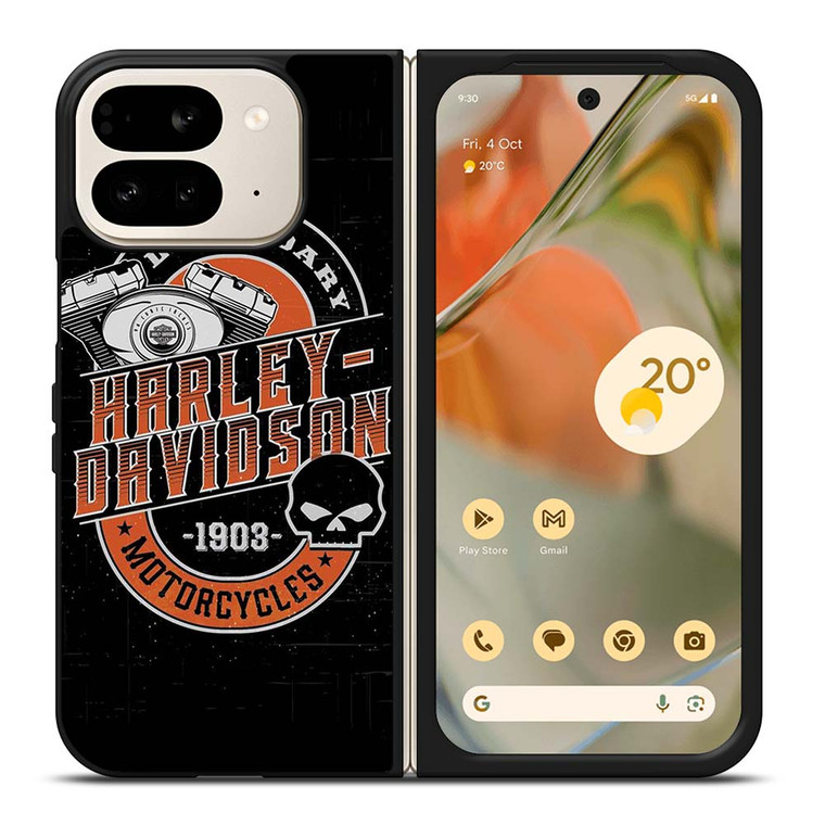 HARLEY DAVIDSON MOTORCYCLE LEGENDARY Google Pixel 9 Pro Fold Case Cover