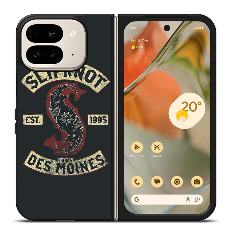 SLIPKNOT DES MOINES SINCE 1995 Google Pixel 9 Pro Fold Case Cover SLIPKNOT DES MOINES SINCE 1995 Google Pixel 9 Pro Fold Case Cover