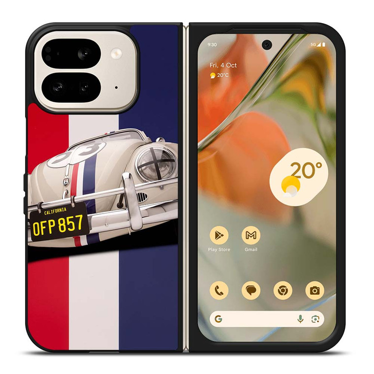 VW VOLKSWAGEN BEETLE HERBIE Google Pixel 9 Pro Fold Case Cover VW VOLKSWAGEN BEETLE HERBIE Google Pixel 9 Pro Fold Case Cover