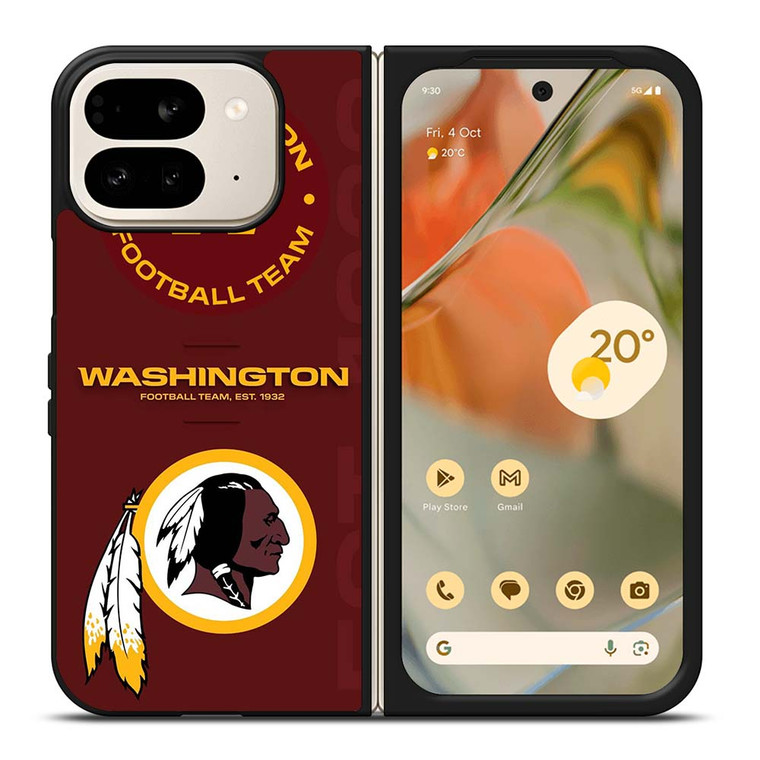 WASHINGTON REDSKINS LOGO FOOTBALL TEAM Google Pixel 9 Pro Fold Case Cover