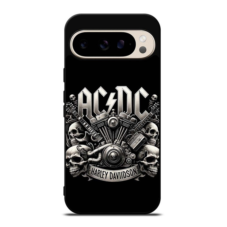 ACDC AC DC HARLEY DAVIDSON LOGO Google Pixel 9 Pro Case Cover