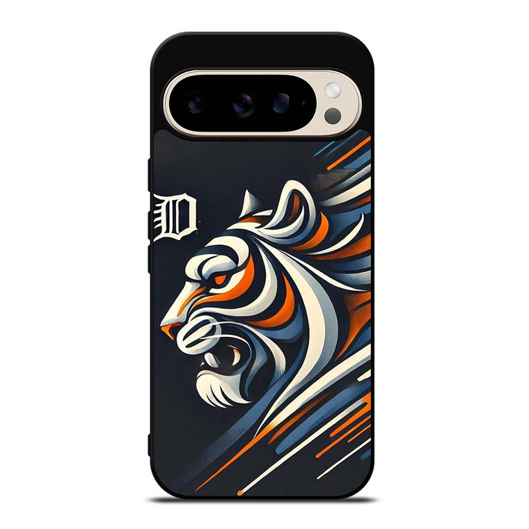 DETROIT TIGERS LOGO ART Google Pixel 9 Pro Case Cover