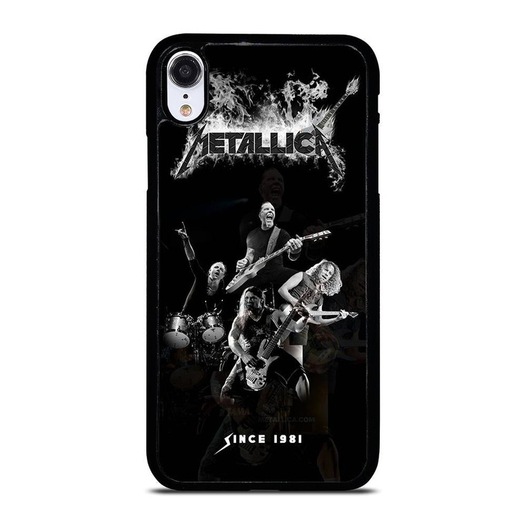 METALLICA ROCK BAND iPhone XR Case Cover