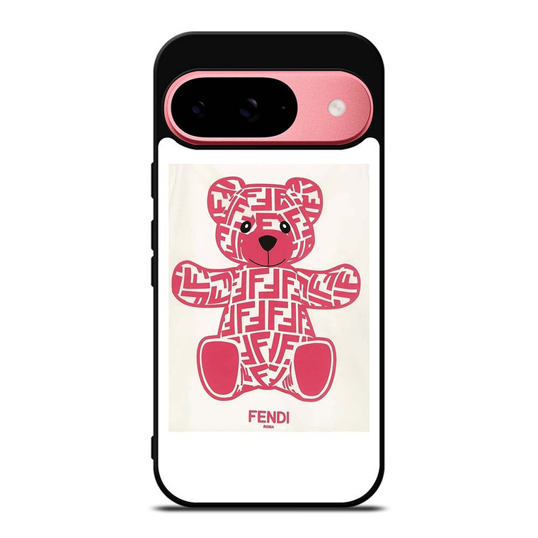 FENDI ROMA PINK BEAR Google Pixel 9 Case Cover