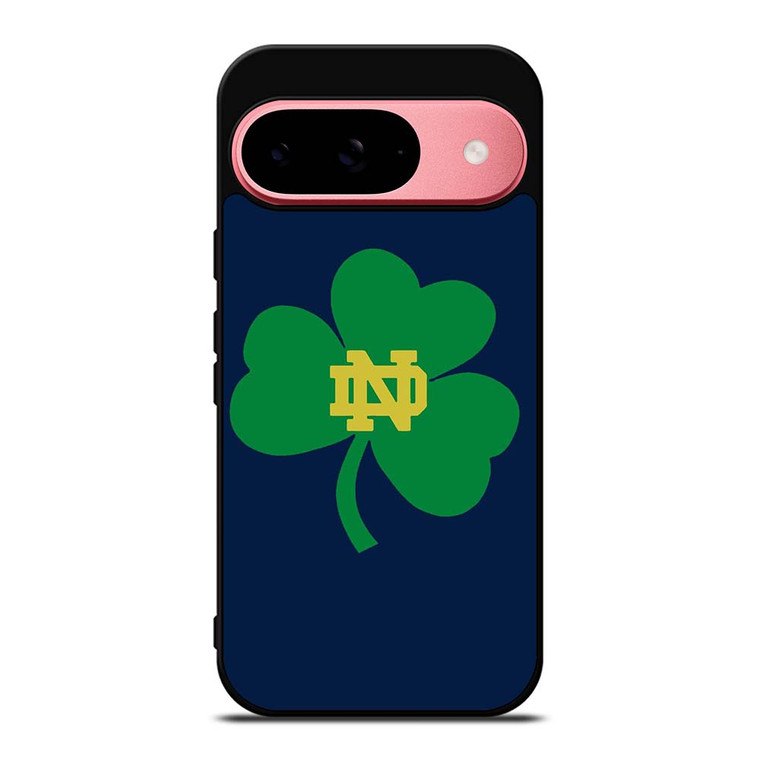 NOTRE DAME FIGHTING IRISH CLOVER LOGO Google Pixel 9 Case Cover NOTRE DAME FIGHTING IRISH CLOVER LOGO Google Pixel 9 Case Cover