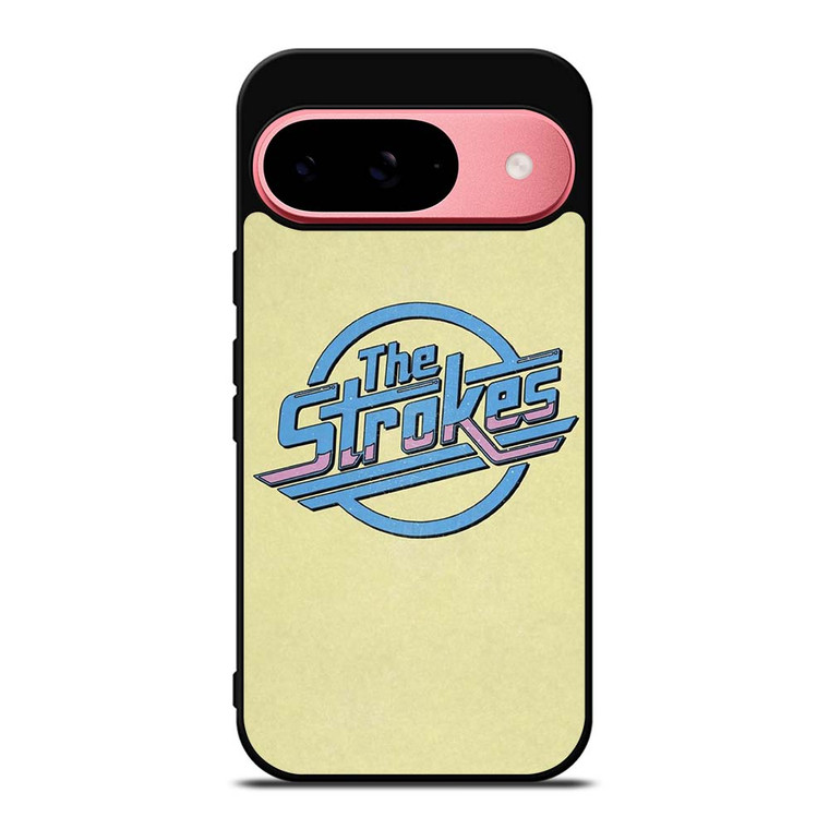 THE STROKES BAND COLORFUL LOGO Google Pixel 9 Case Cover THE STROKES BAND COLORFUL LOGO Google Pixel 9 Case Cover
