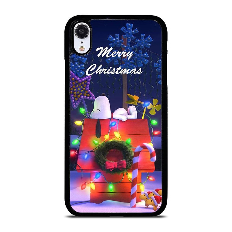 SNOOPY MERRY CHRISTMAS iPhone XR Case Cover