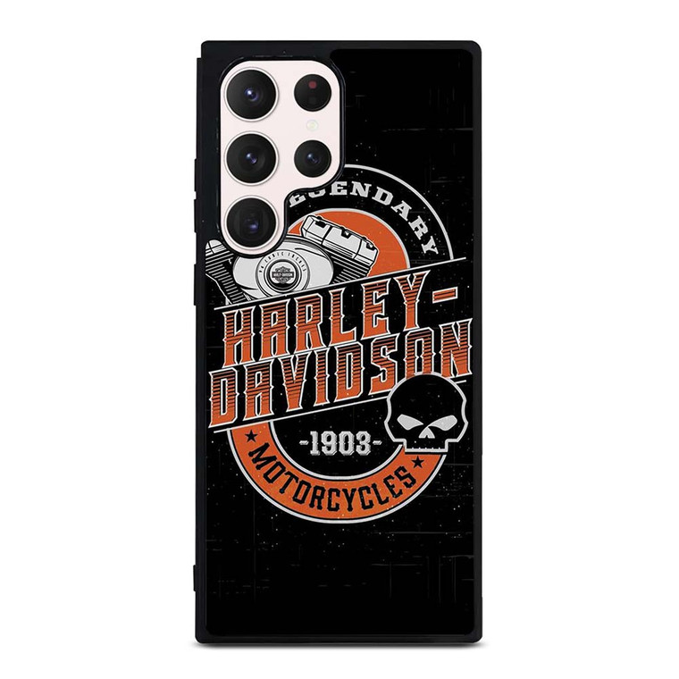 HARLEY DAVIDSON MOTORCYCLE LEGENDARY Samsung Galaxy S23 Ultra Case Cover HARLEY DAVIDSON MOTORCYCLE LEGENDARY Samsung Galaxy S23 Ultra Case Cover