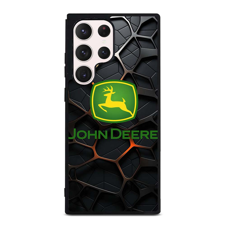 JOHN DEERE TRACTOR LOGO STEEL EMBLEM Samsung Galaxy S23 Ultra Case Cover JOHN DEERE TRACTOR LOGO STEEL EMBLEM Samsung Galaxy S23 Ultra Case Cover