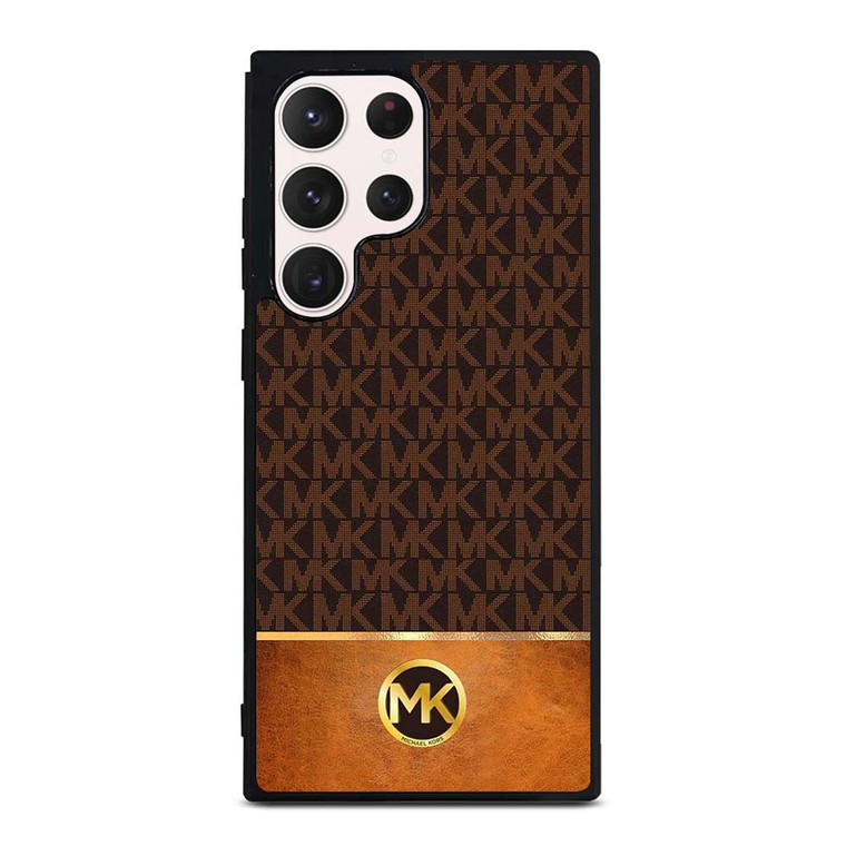 MICHAEL KORS MK LOGO BROWN ICON Samsung Galaxy S23 Ultra Case Cover MICHAEL KORS MK LOGO BROWN ICON Samsung Galaxy S23 Ultra Case Cover