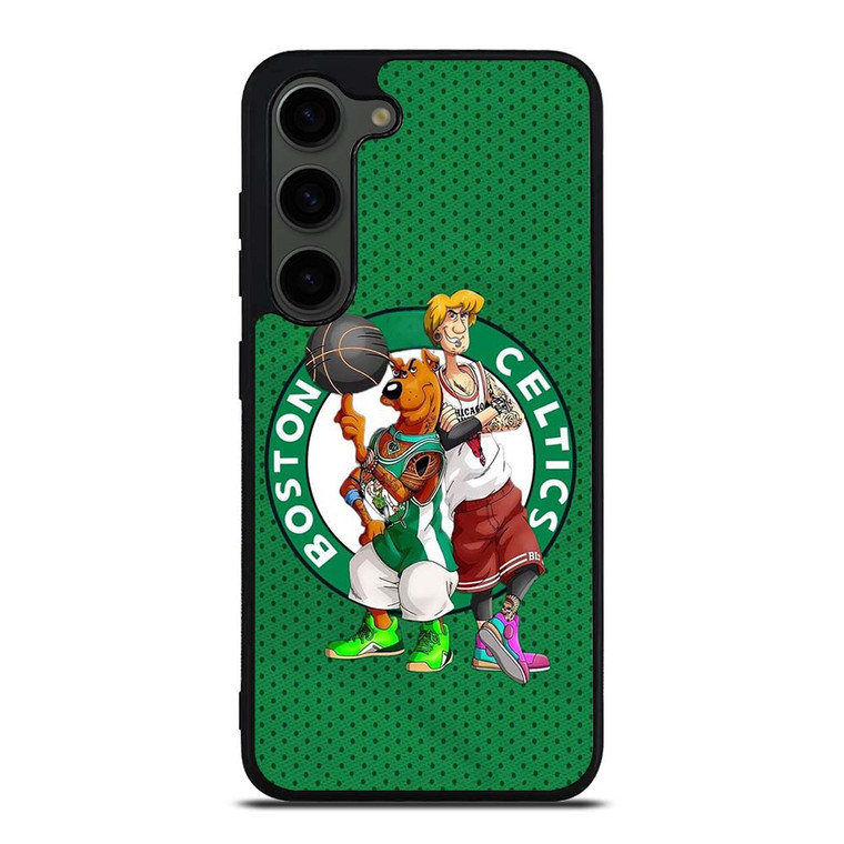 BOSTON CELTICS LOGO SCOOBY DOO Samsung Galaxy S23 Plus Case Cover BOSTON CELTICS LOGO SCOOBY DOO Samsung Galaxy S23 Plus Case Cover