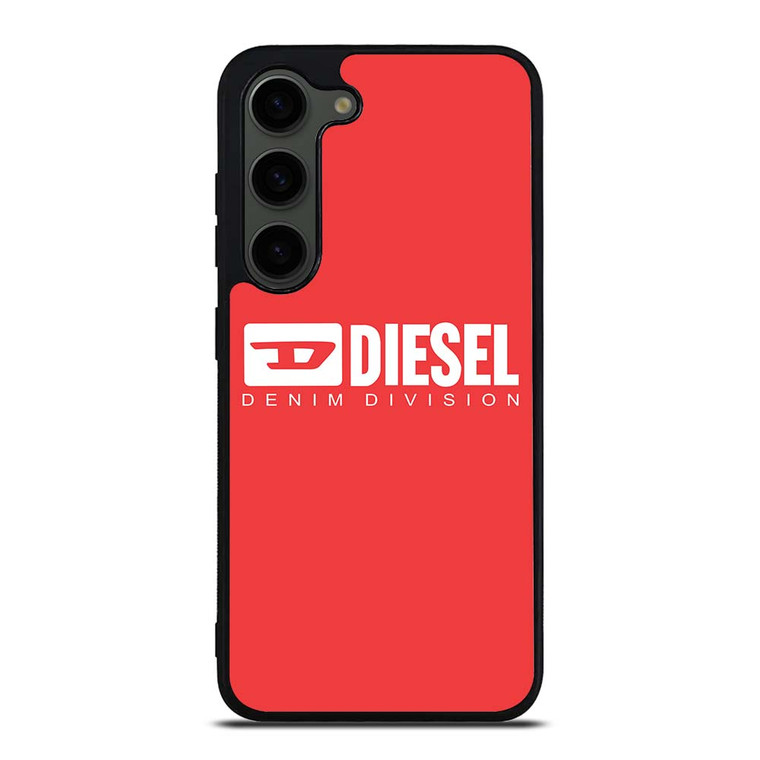 DIESEL LOGO DENIM DIVISION Samsung Galaxy S23 Plus Case Cover DIESEL LOGO DENIM DIVISION Samsung Galaxy S23 Plus Case Cover