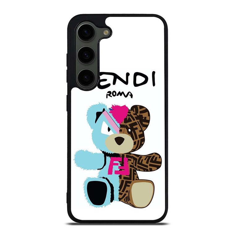 FENDI ROMA BEAR LOGO Samsung Galaxy S23 Plus Case Cover