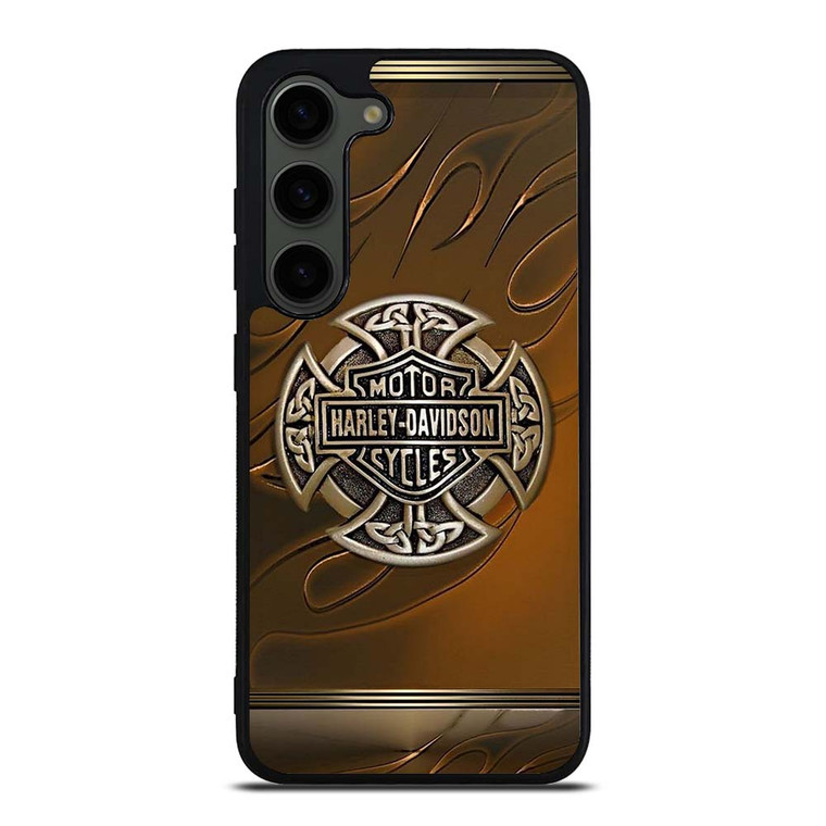HARLEY DAVIDSON BADGE LOGO Samsung Galaxy S23 Plus Case Cover HARLEY DAVIDSON BADGE LOGO Samsung Galaxy S23 Plus Case Cover