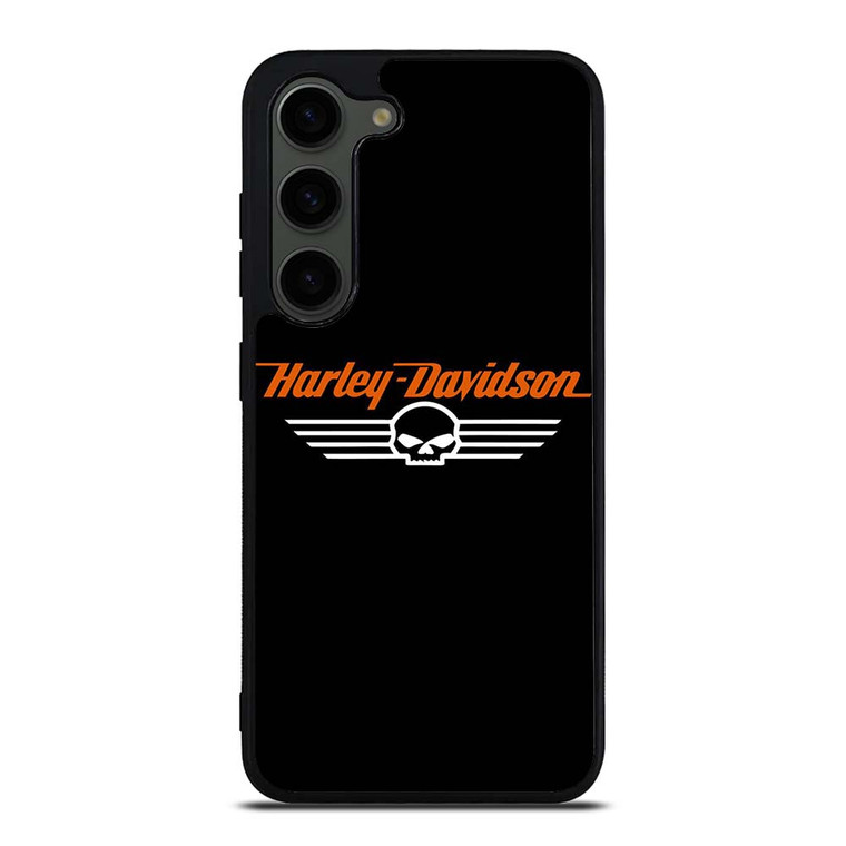HARLEY DAVIDSON LOGO SKULL Samsung Galaxy S23 Plus Case Cover