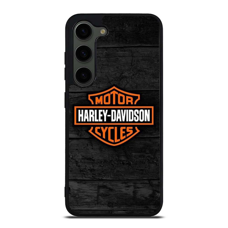 HARLEY DAVIDSON MOTORCYCLE WOODEN LOGO Samsung Galaxy S23 Plus Case Cover HARLEY DAVIDSON MOTORCYCLE WOODEN LOGO Samsung Galaxy S23 Plus Case Cover