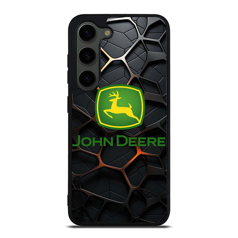 JOHN DEERE TRACTOR LOGO STEEL EMBLEM Samsung Galaxy S23 Plus Case Cover JOHN DEERE TRACTOR LOGO STEEL EMBLEM Samsung Galaxy S23 Plus Case Cover