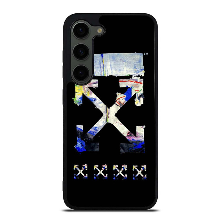 OFF WHITE CLOTHING ART LOGO Samsung Galaxy S23 Plus Case Cover OFF WHITE CLOTHING ART LOGO Samsung Galaxy S23 Plus Case Cover