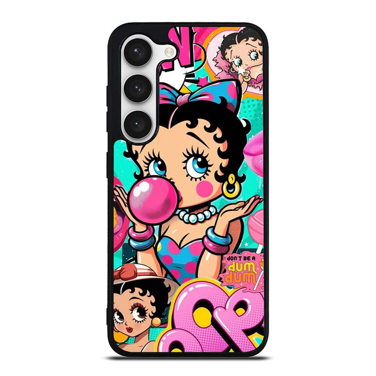 BETTY BOOP DUM DUM Samsung Galaxy S23 Case Cover BETTY BOOP DUM DUM Samsung Galaxy S23 Case Cover