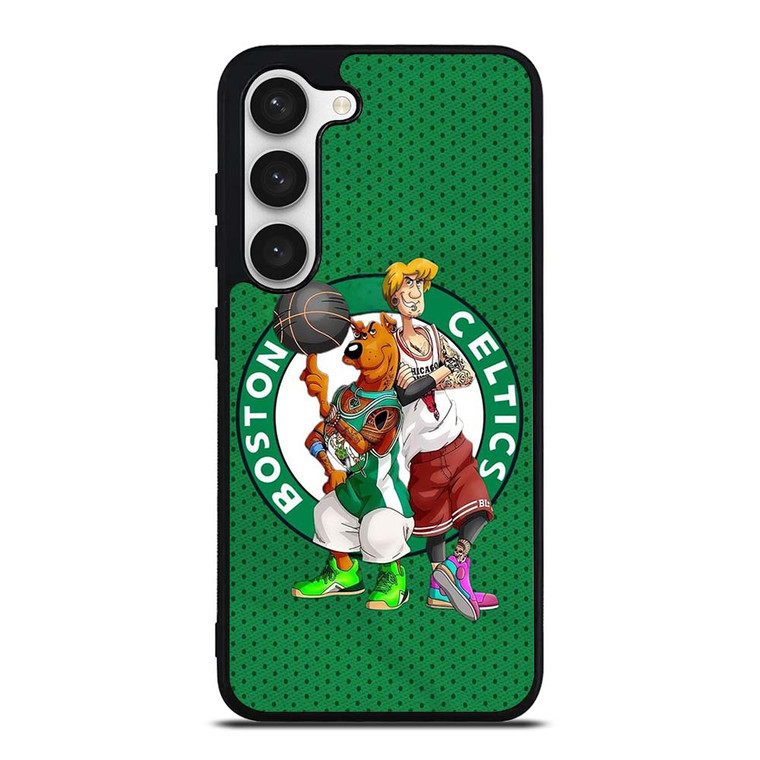 BOSTON CELTICS LOGO SCOOBY DOO Samsung Galaxy S23 Case Cover BOSTON CELTICS LOGO SCOOBY DOO Samsung Galaxy S23 Case Cover