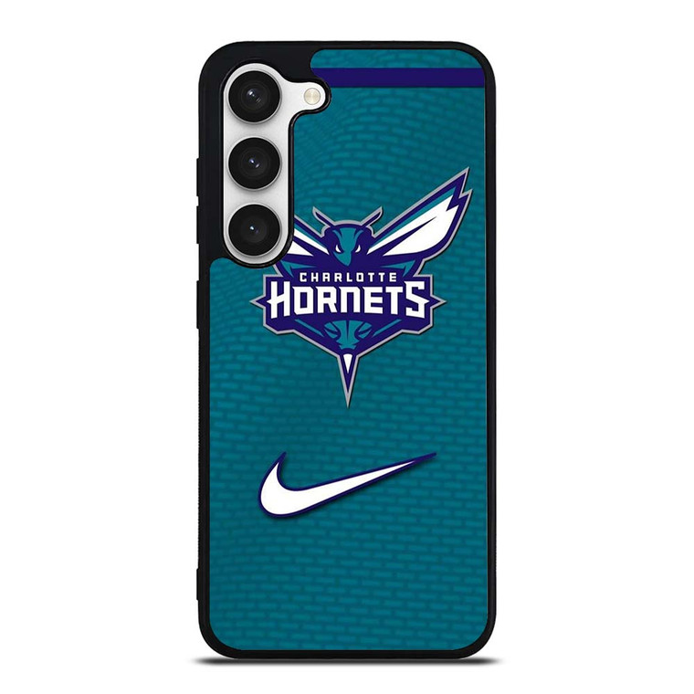 CHARLOTTE HORNETS LOGO NIKE Samsung Galaxy S23 Case Cover CHARLOTTE HORNETS LOGO NIKE Samsung Galaxy S23 Case Cover