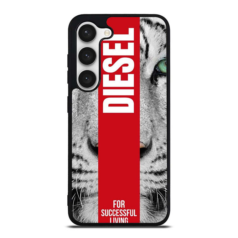 DIESEL CLOTHING TIGER Samsung Galaxy S23 Case Cover DIESEL CLOTHING TIGER Samsung Galaxy S23 Case Cover
