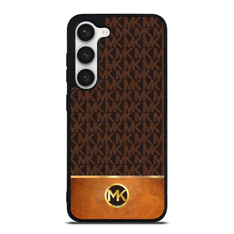 MICHAEL KORS MK LOGO BROWN ICON Samsung Galaxy S23 Case Cover MICHAEL KORS MK LOGO BROWN ICON Samsung Galaxy S23 Case Cover