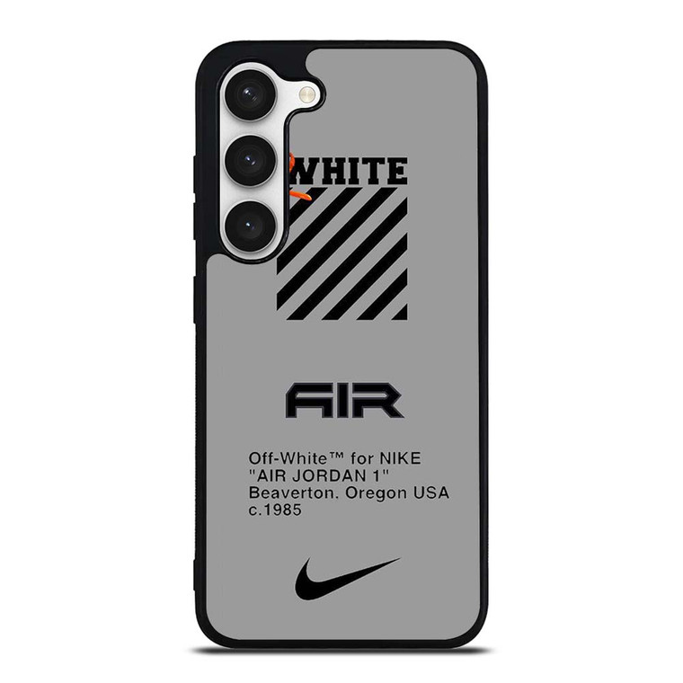OFF WHITE X AIR JORDAN Samsung Galaxy S23 Case Cover OFF WHITE X AIR JORDAN Samsung Galaxy S23 Case Cover