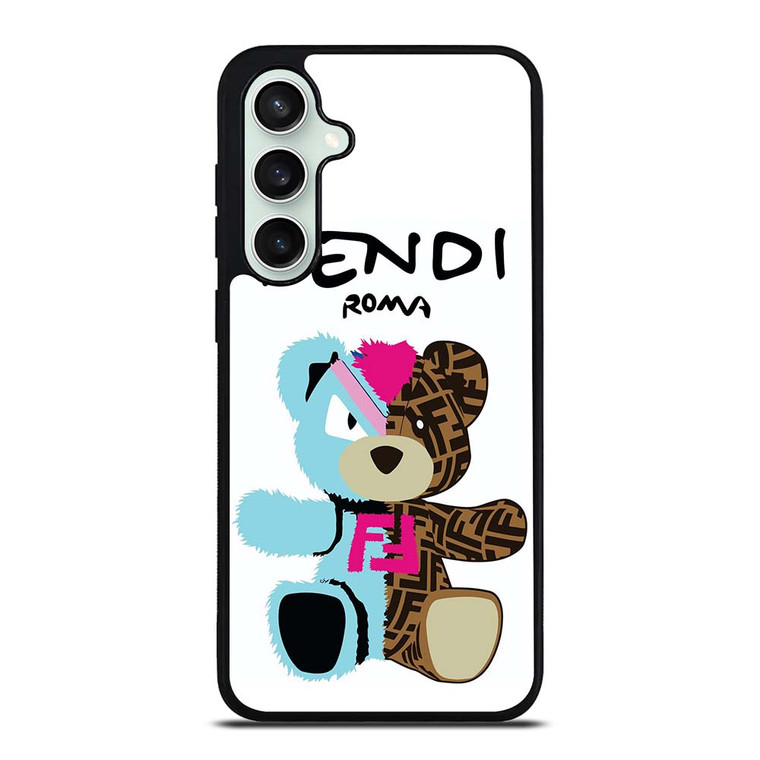FENDI ROMA BEAR LOGO Samsung Galaxy S23 FE Case Cover FENDI ROMA BEAR LOGO Samsung Galaxy S23 FE Case Cover