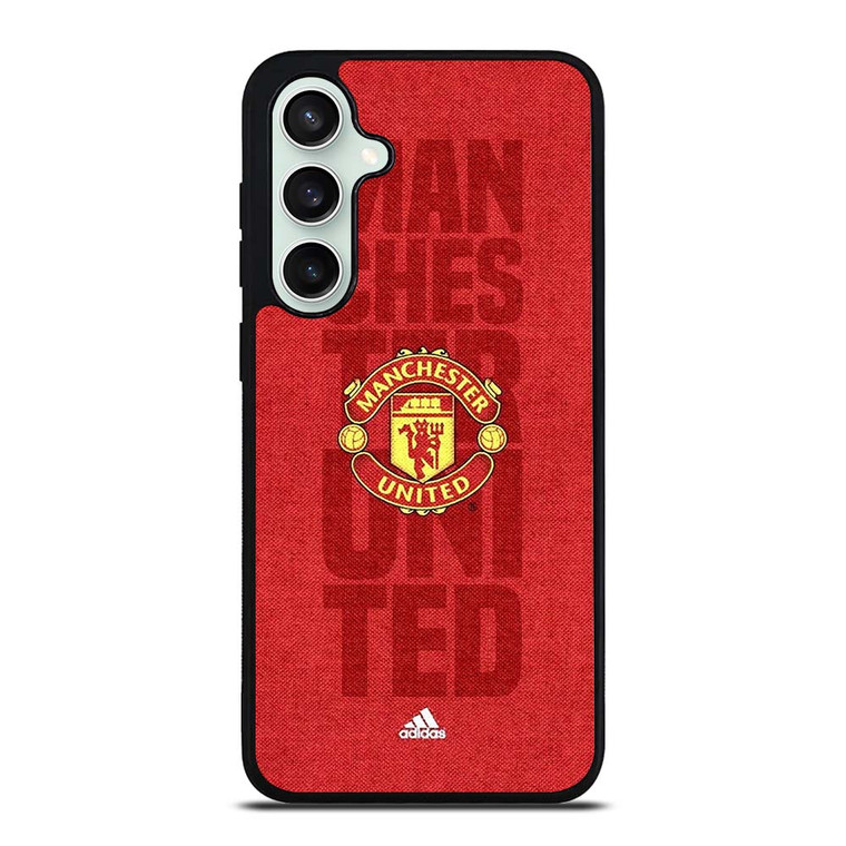 MANCHESTER UNITED FC LOGO ADIDAS Samsung Galaxy S23 FE Case Cover