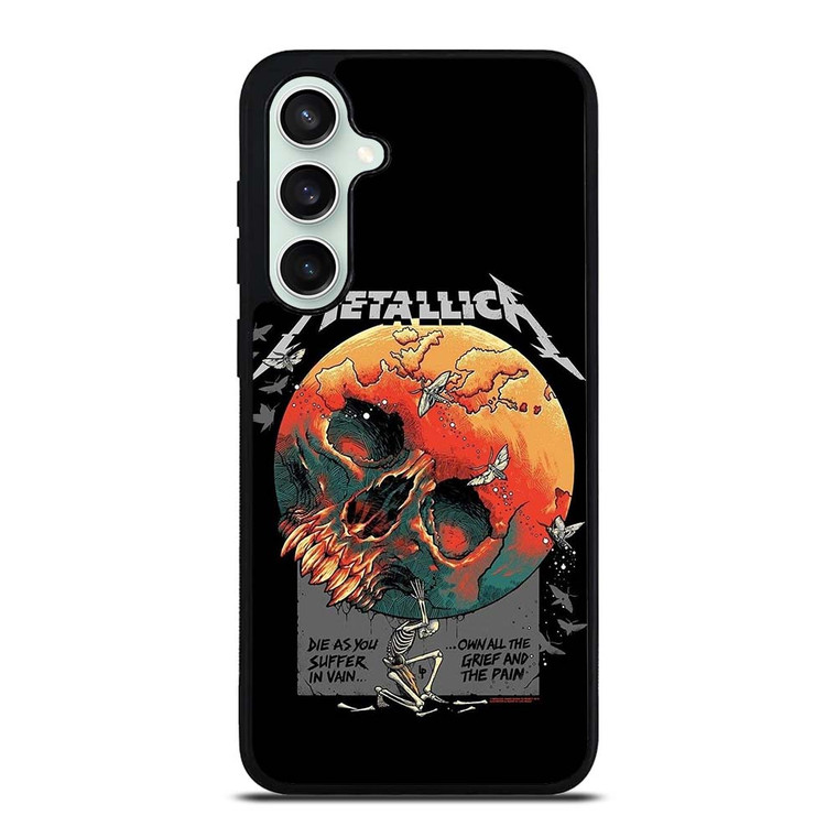 METALLICA BAND ICON SKULL Samsung Galaxy S23 FE Case Cover METALLICA BAND ICON SKULL Samsung Galaxy S23 FE Case Cover