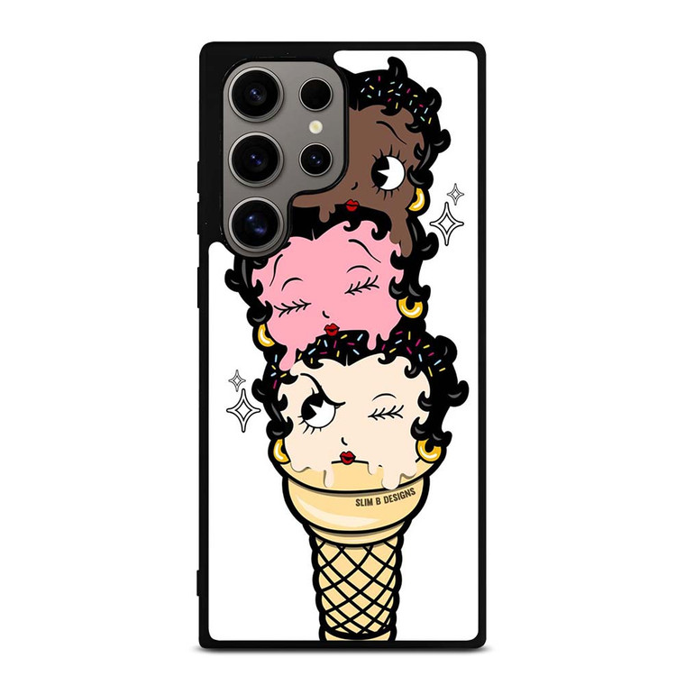 BETTY BOOP ICE CREAM Samsung Galaxy S24 Ultra Case Cover BETTY BOOP ICE CREAM Samsung Galaxy S24 Ultra Case Cover