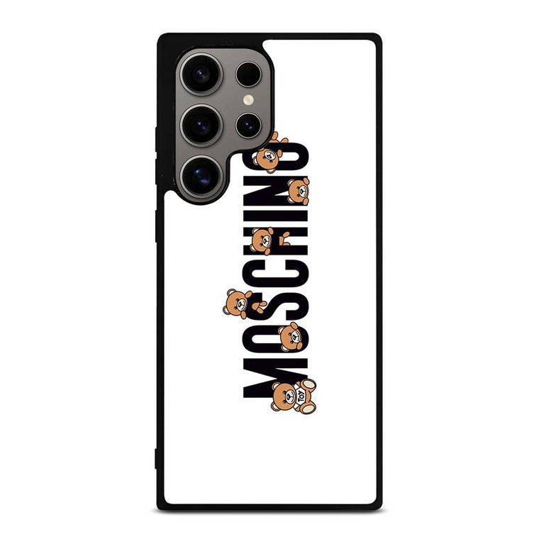 MOSCHINO BEAR LOGO Samsung Galaxy S24 Ultra Case Cover