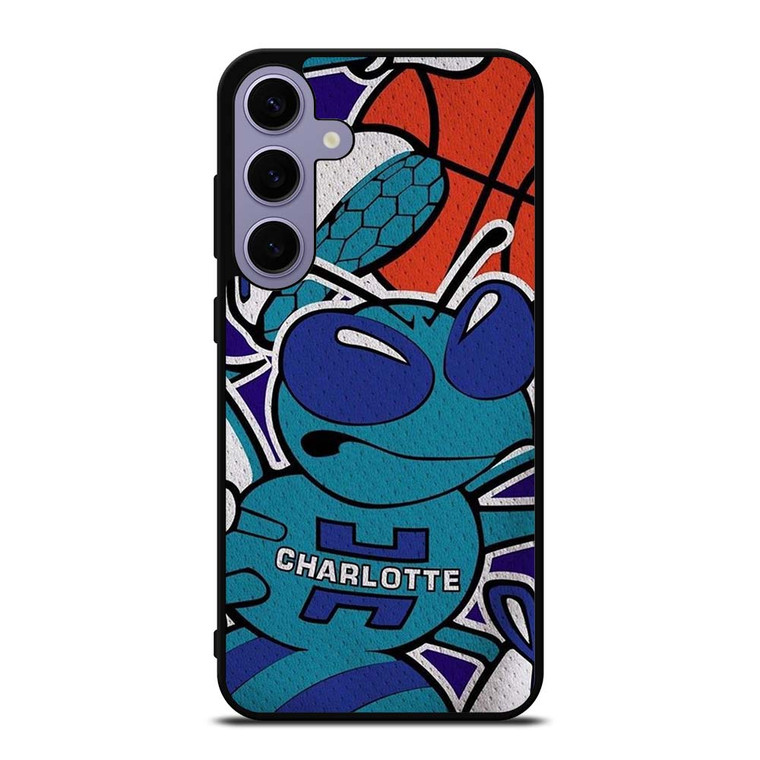 CHARLOTTE HORNETS BASKTEBALL TEAM LOGO Samsung Galaxy S24 Plus Case Cover