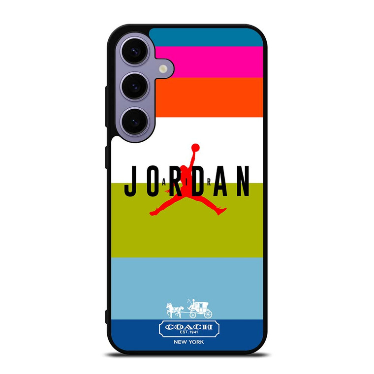 COACH NEW YORK AIR JORDAN STRIPE Samsung Galaxy S24 Plus Case Cover