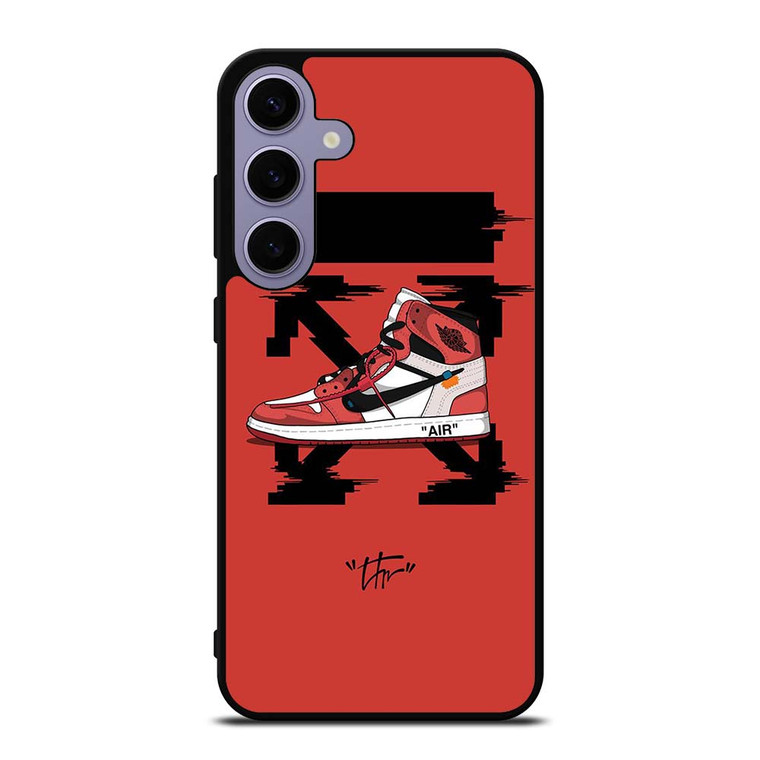 OFF WHITE NIKE AIR JORDAN Samsung Galaxy S24 Plus Case Cover