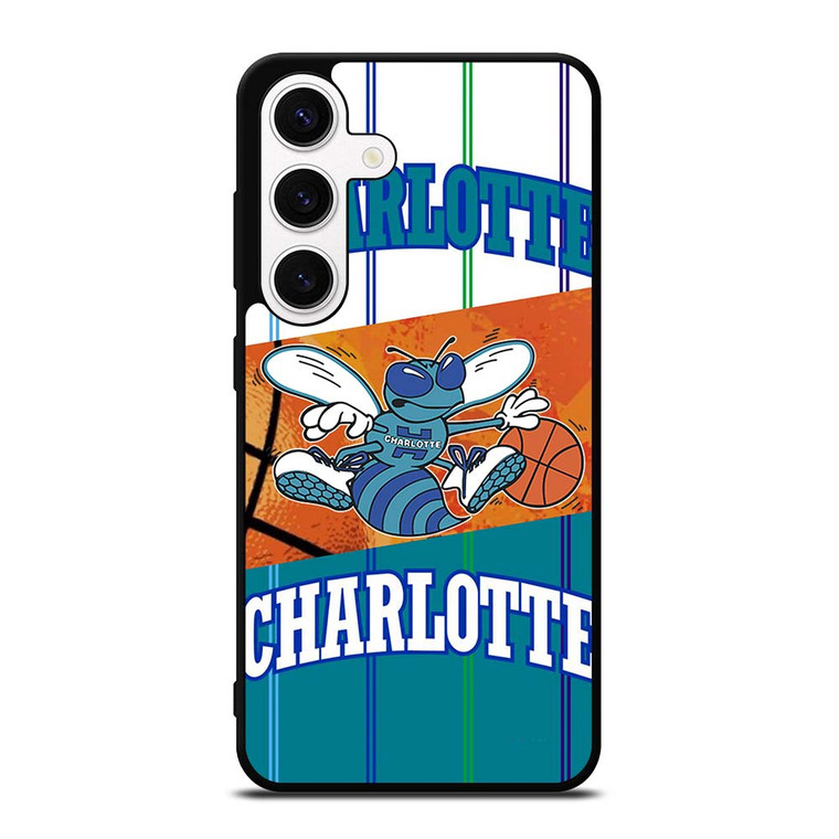 CHARLOTTE HORNETS BASKTEBALL LOGO Samsung Galaxy S24 Case Cover