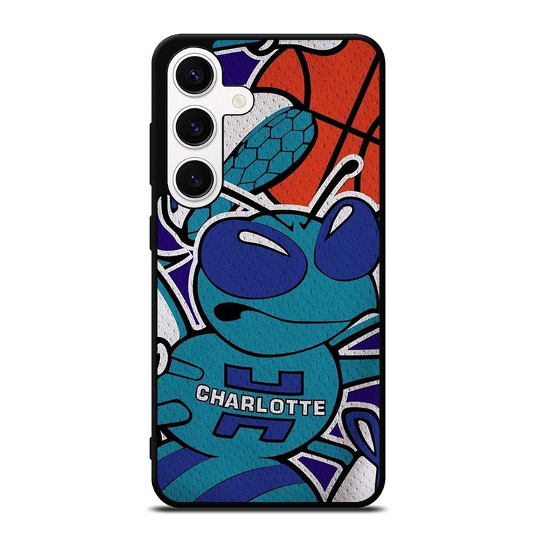 CHARLOTTE HORNETS BASKTEBALL TEAM LOGO Samsung Galaxy S24 Case Cover
