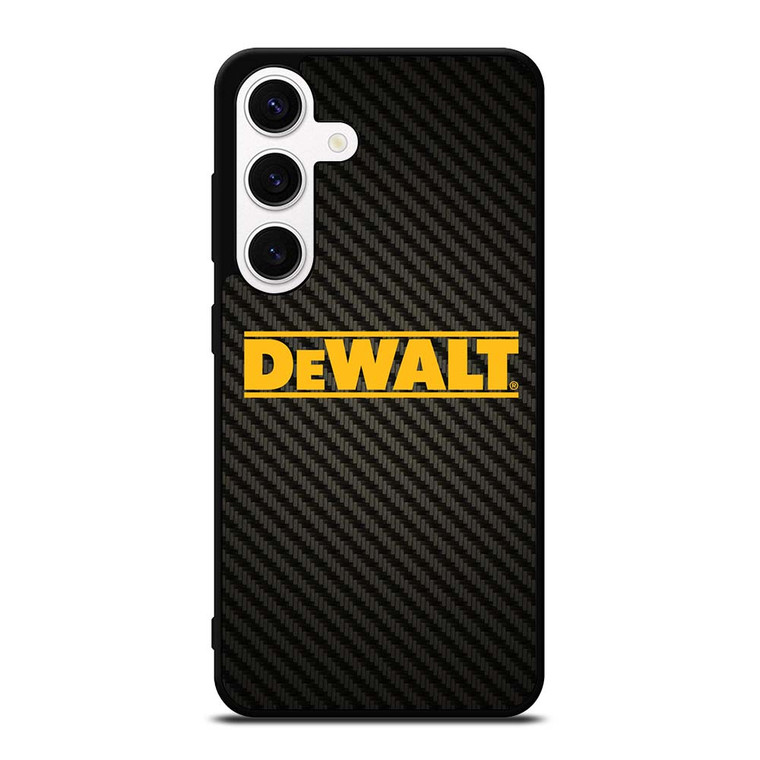DEWALT TOOLS LOGO CARBON Samsung Galaxy S24 Case Cover