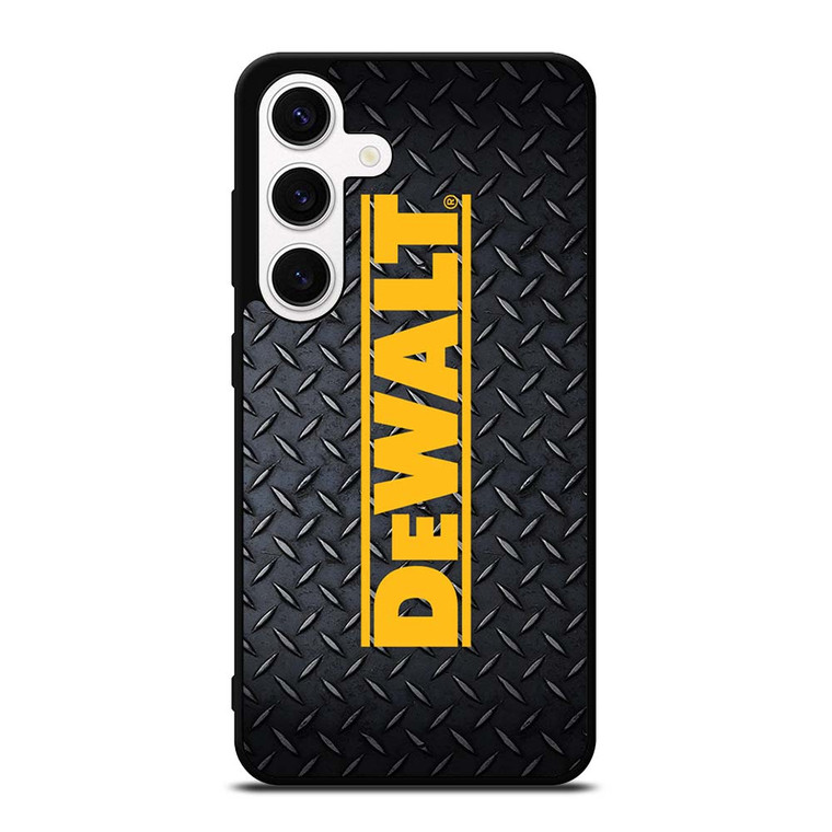 DEWALT TOOLS LOGO METAL Samsung Galaxy S24 Case Cover