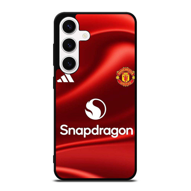 MANCHESTER UNITED SNAP DRAGON LOGO Samsung Galaxy S24 Case Cover MANCHESTER UNITED SNAP DRAGON LOGO Samsung Galaxy S24 Case Cover
