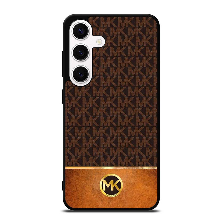 MICHAEL KORS MK LOGO BROWN ICON Samsung Galaxy S24 Case Cover MICHAEL KORS MK LOGO BROWN ICON Samsung Galaxy S24 Case Cover
