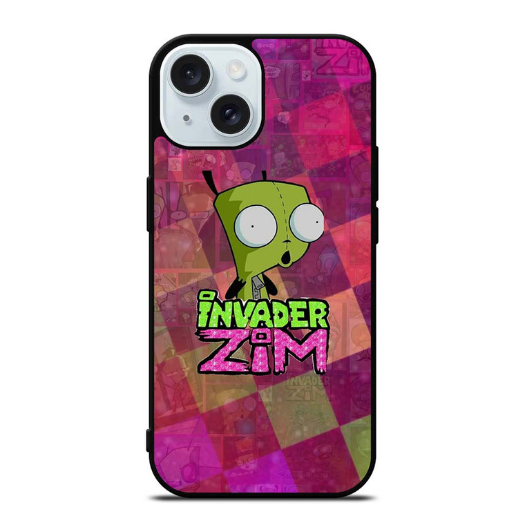 INVADER ZIM CARTOON SERIES iPhone 15 Case Cover