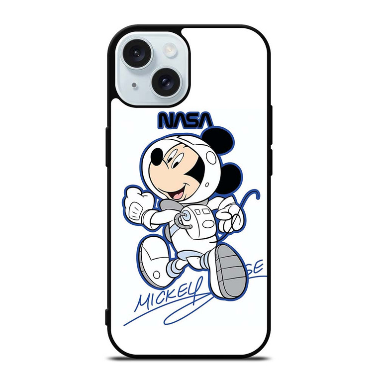 MICKEY MOUSE NASA iPhone 15 Case Cover MICKEY MOUSE NASA iPhone 15 Case Cover
