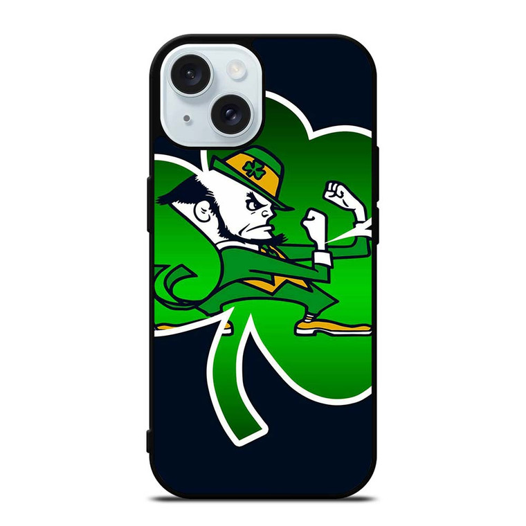 NOTRE DAME FIGHTING IRISH ICON LOGO iPhone 15 Case Cover