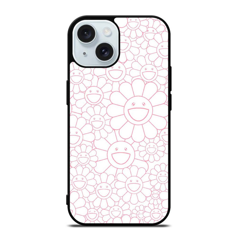 TAKASHI MURAKAMI PINK iPhone 15 Case Cover