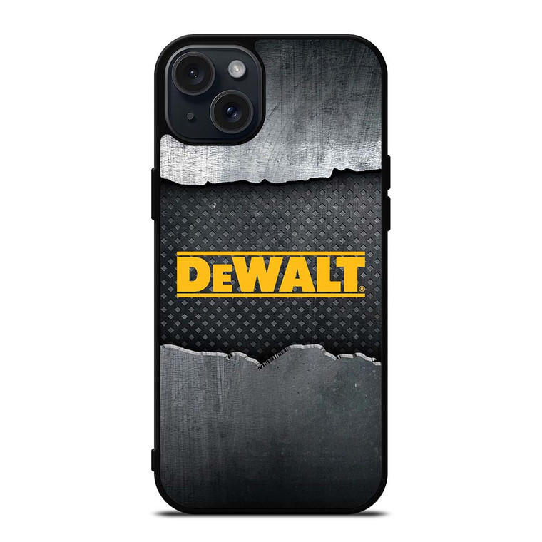 DEWALT TOOLS METAL LOGO iPhone 15 Plus Case Cover